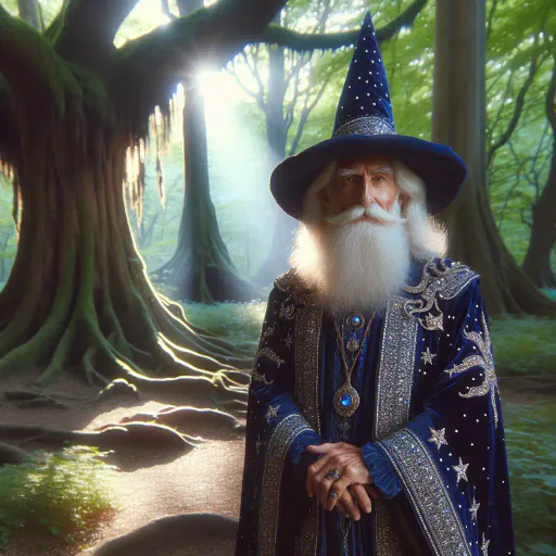 Illustration for Male Mage